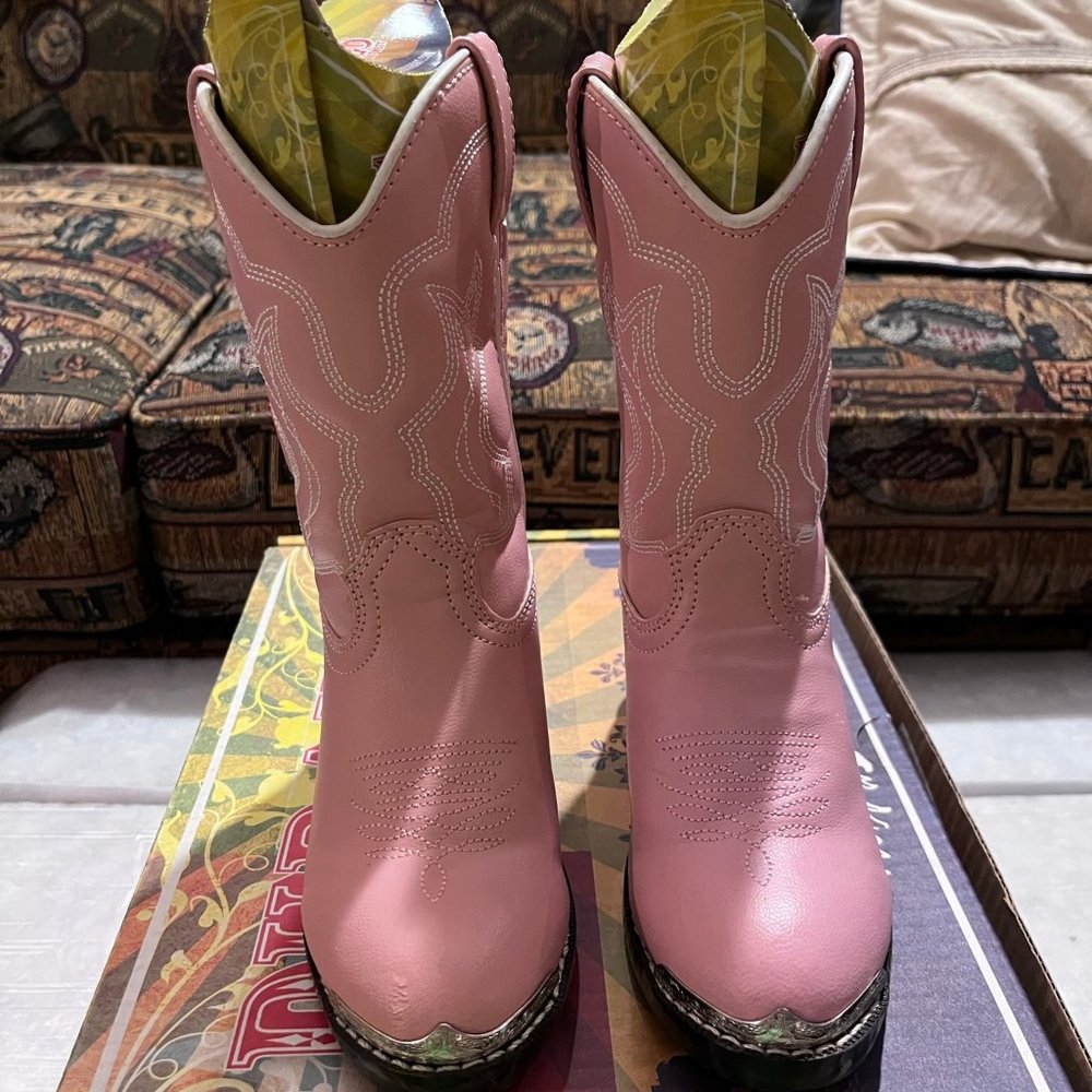 Durango leather cowboy boots